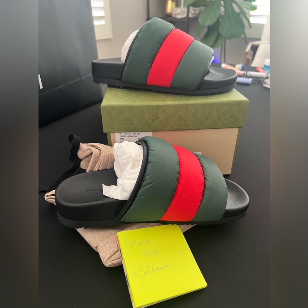 Gucci Puffy Slides